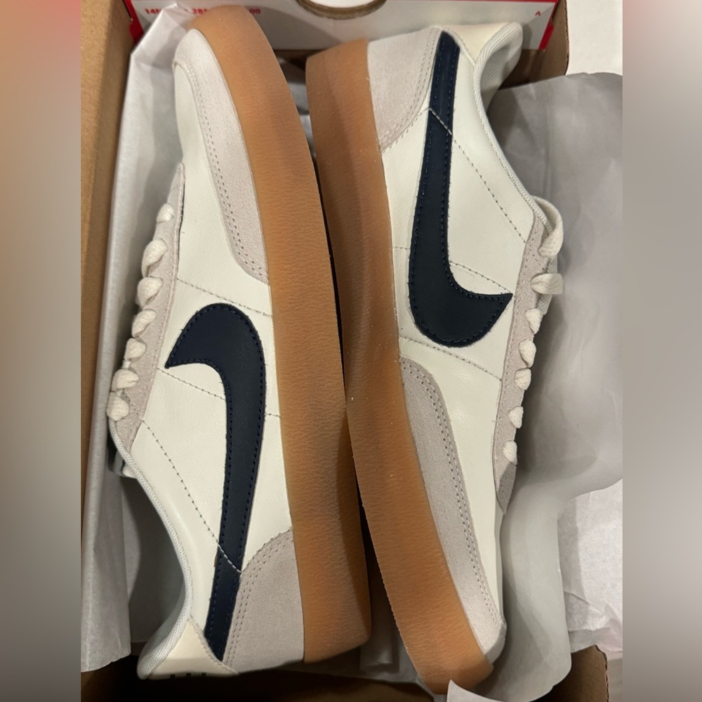 Nike Killshot 2 Leather Sail midnight navy gum yellow size 7 men’s